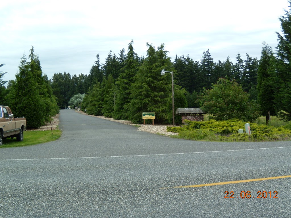 Mantheys Country Mobile Park | 838 W Axton Rd, Bellingham, WA 98226, USA | Phone: (360) 384-5623