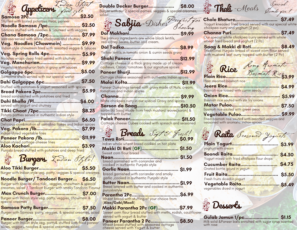 Namdharis Punjabi Spice Restaurant (100% Pure Vegetarian) | 9172 120 St #101, Surrey, BC V3V 4B5, Canada | Phone: (236) 868-7407