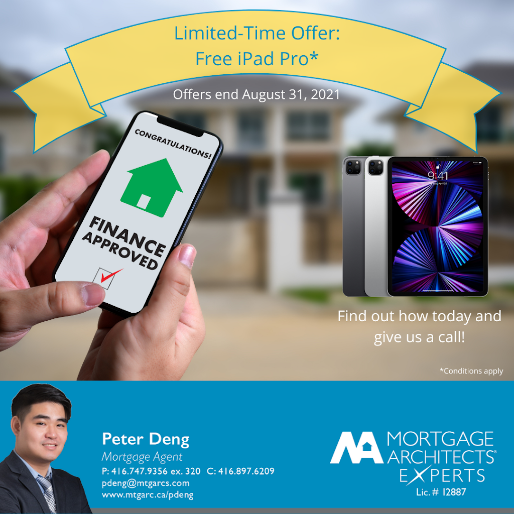 Mortgage Architects Experts - Peter Deng | 38 Hornchurch Crescent, Markham, ON L3R 7C3, Canada | Phone: (416) 897-6209