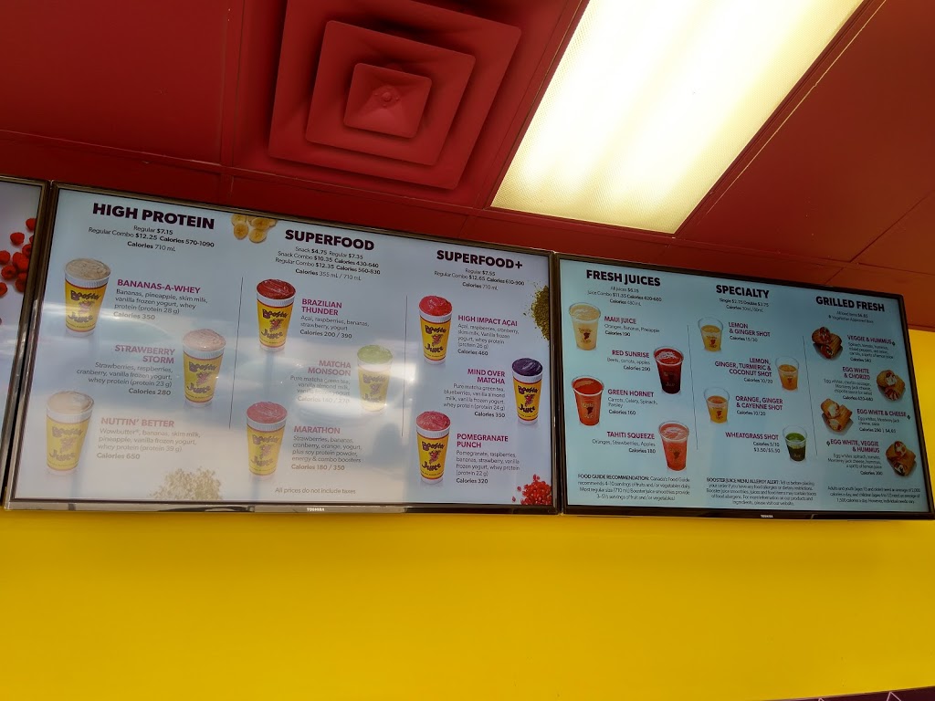 Booster Juice | Creekside Crossings, 1510 Dundas St E Unit 2, Mississauga, ON L4X 1L4, Canada | Phone: (905) 276-7555