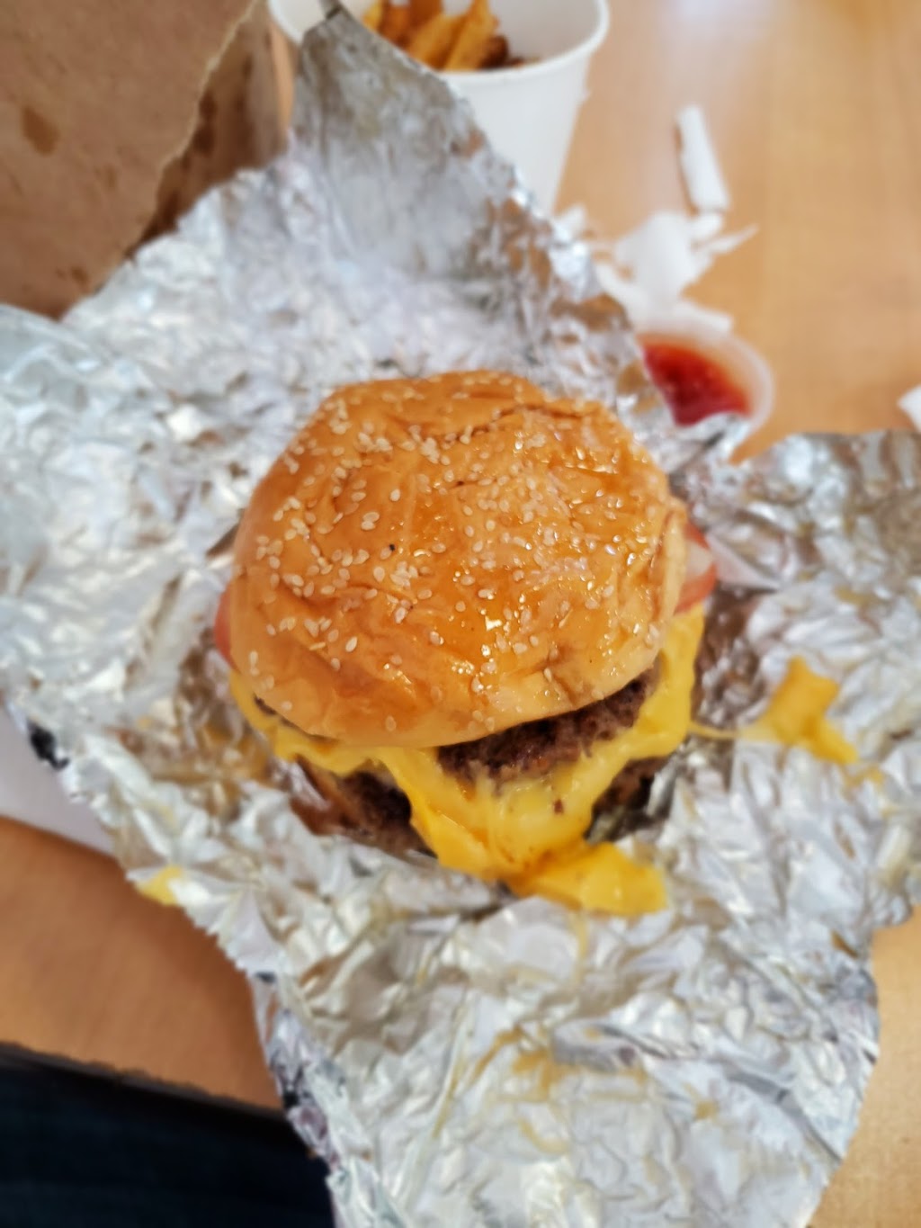 Five Guys | 7600 Weston Rd, Vaughan, ON L4L 3B1, Canada | Phone: (905) 856-7007