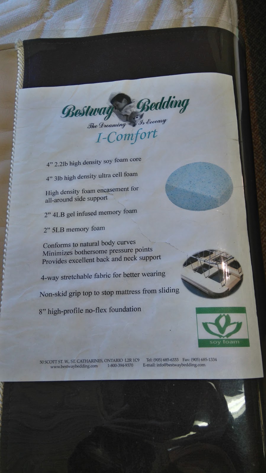 Bestway Bedding | 50 Scott St W, St. Catharines, ON L2R 1C9, Canada | Phone: (905) 685-6333