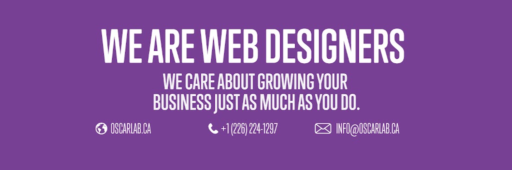 OscarLab Web Design | 56 Homestead Crescent, London, ON N6G 2E4, Canada | Phone: (226) 224-1297