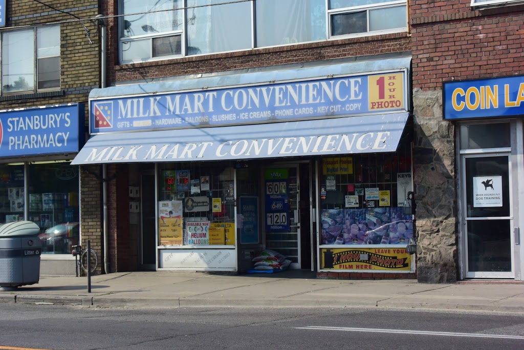 Milk Mart Convenience | 1034 Pape Ave, East York, ON M4K 3W2, Canada | Phone: (416) 421-4357
