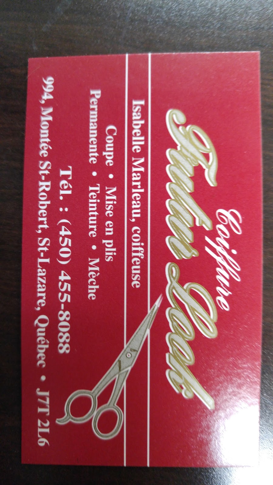 Salon De Coiffure Futur Look | 994 Montée Saint-Robert, Saint-Lazare, QC J7T 2M5, Canada | Phone: (450) 455-8088