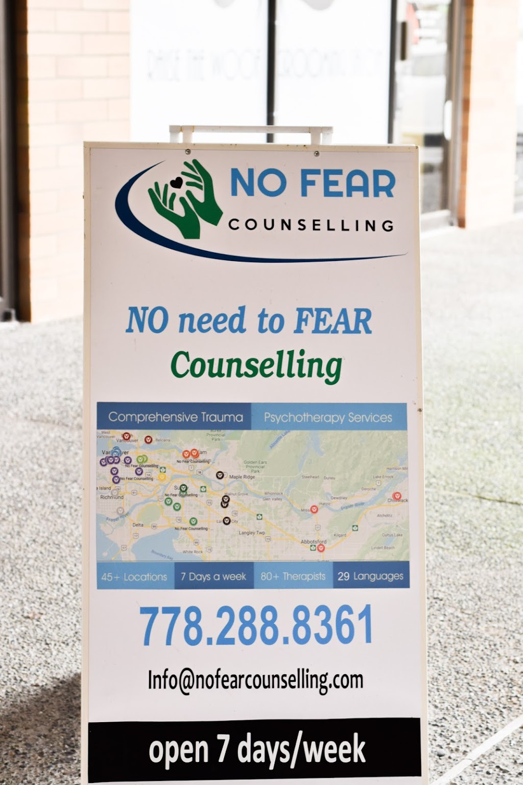 No Fear Counselling- Gibsons | 615 Glen Rd, Gibsons, BC V0N 1V9, Canada | Phone: (778) 288-8361