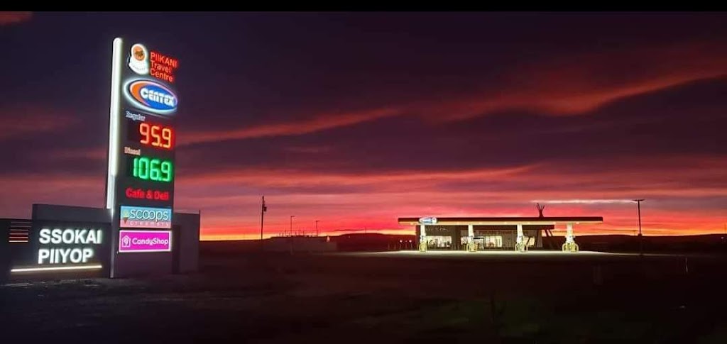 Piikani Travel Centre | AB-3, Brocket, AB T0K 0H0, Canada | Phone: (587) 421-2500