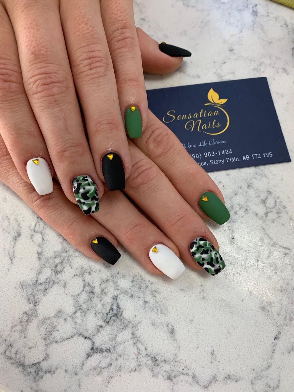 Sensation Nails | 4807 44 Ave, Stony Plain, AB T7Z 1V5, Canada | Phone: (780) 963-7424