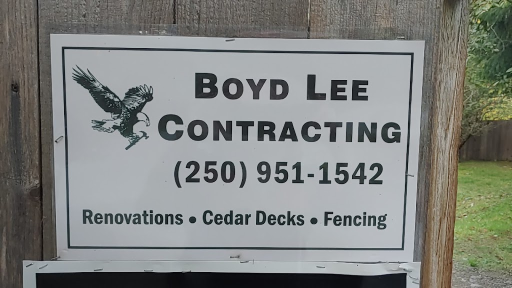 Boyd Lee Contracting | 269 Goodyear Rd, Qualicum Beach, BC V9K 2A3, Canada | Phone: (250) 951-1542