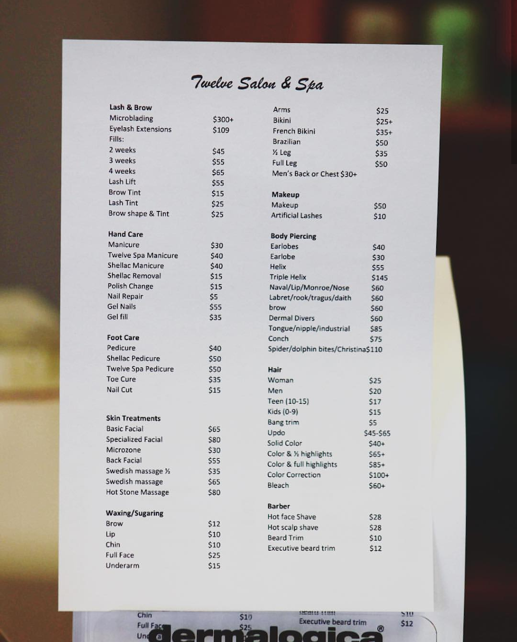 Twelve Salon & Spa | 50 Main St, Altona, MB R0G 0B1, Canada | Phone: (204) 304-2260