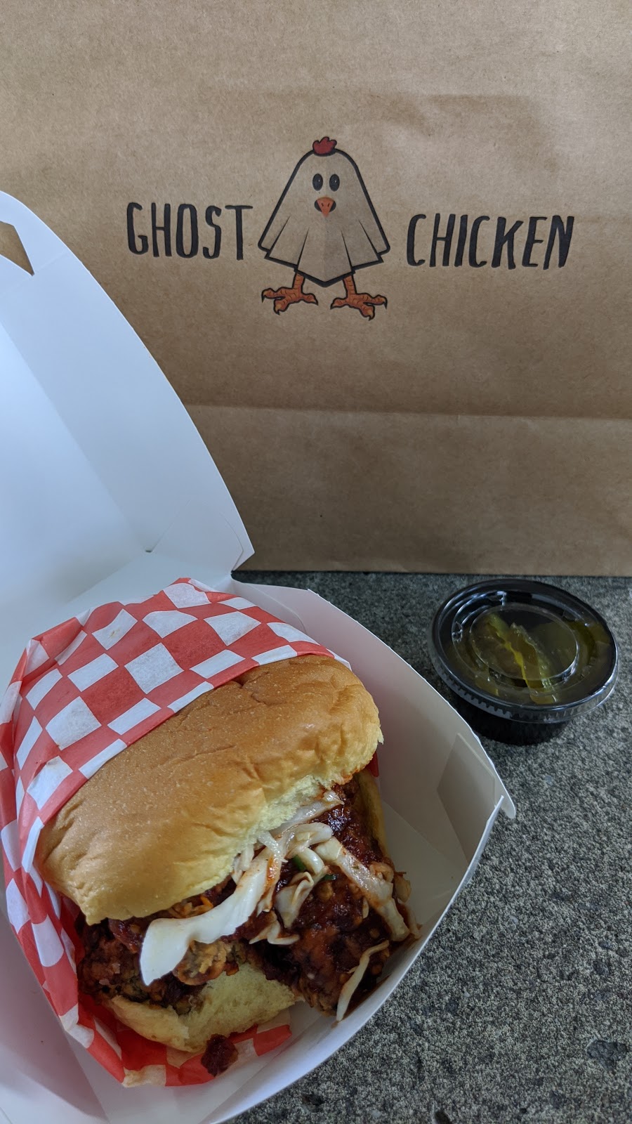 Ghost Chicken | 4650 Hurontario St, Mississauga, ON L5R 3E7, Canada | Phone: (647) 309-2445
