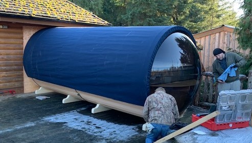 Canadian Sleeping Barrels | 3518 Brittain Blvd, Qualicum Beach, BC V9K 1W2, Canada | Phone: (250) 415-9628
