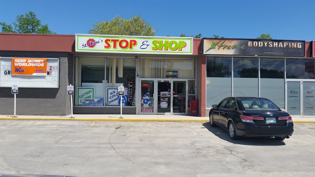 St Annes Stop & Shop | 313 St Annes Rd, Winnipeg, MB R2M 3B1, Canada | Phone: (204) 255-1066