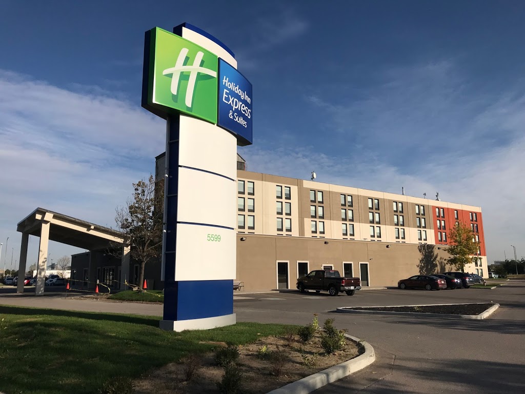 Holiday Inn Express & Suites Toronto Airport West | 5599 Ambler Dr, Mississauga, ON L4W 3Z1, Canada | Phone: (905) 624-9500