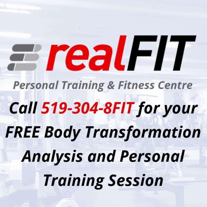 Realfit - Bootcamp, Personal Training and Fitness Centre | 98 Paris Rd #2, Brantford, ON N3R 1H9, Canada | Phone: (519) 304-8348