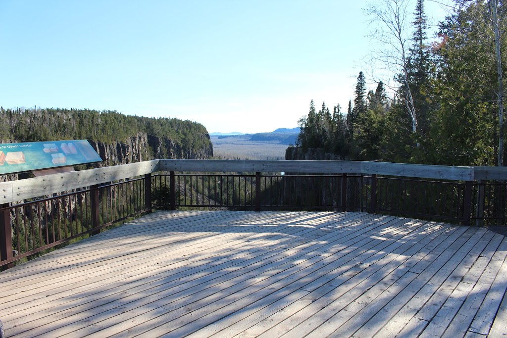 Ouimet Canyon Provincial Park | Greenwich Lake Rd, Pass Lake, ON P0T 2M0, Canada | Phone: (807) 977-2526