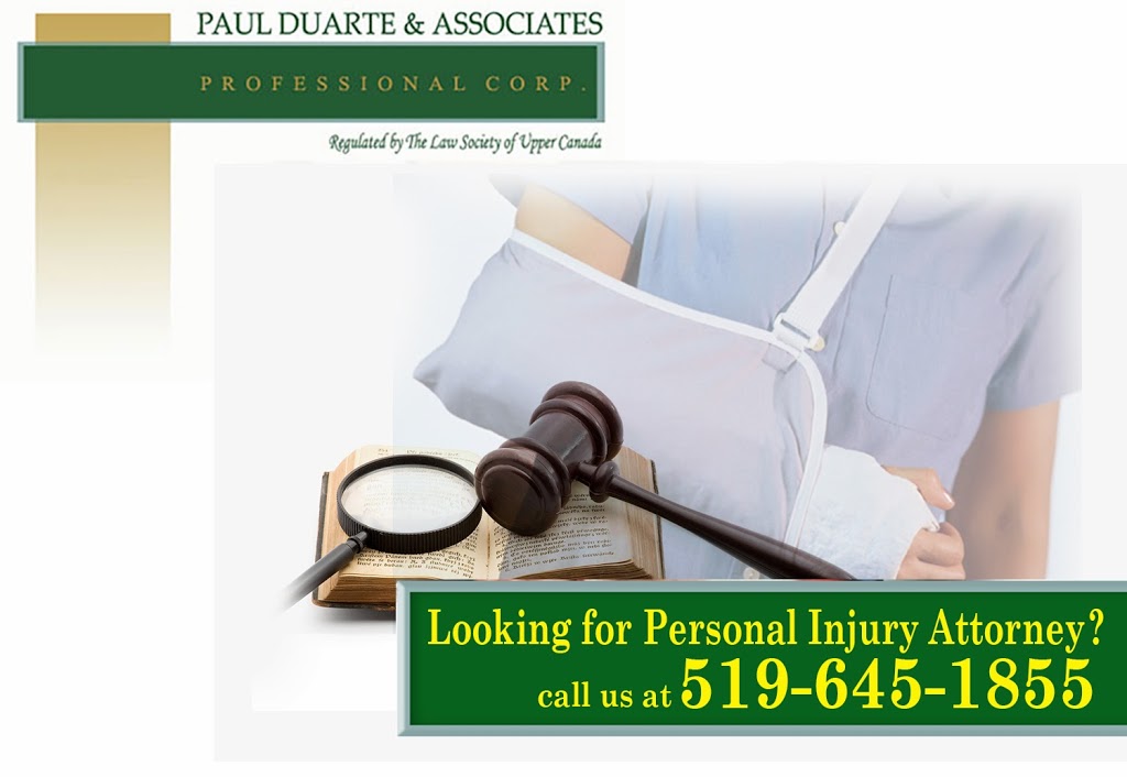Paul Duarte & Associates | 630 Wharncliffe Rd S #3, London, ON N6J 4V7, Canada | Phone: (519) 645-1855