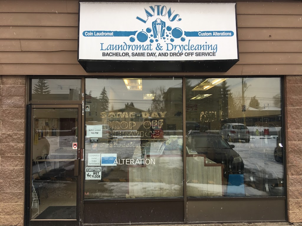 Laytons Coin Laundromat & Drycleaning | 2104 Kensington Rd NW, Calgary, AB T2N 3R7, Canada | Phone: (403) 283-9295