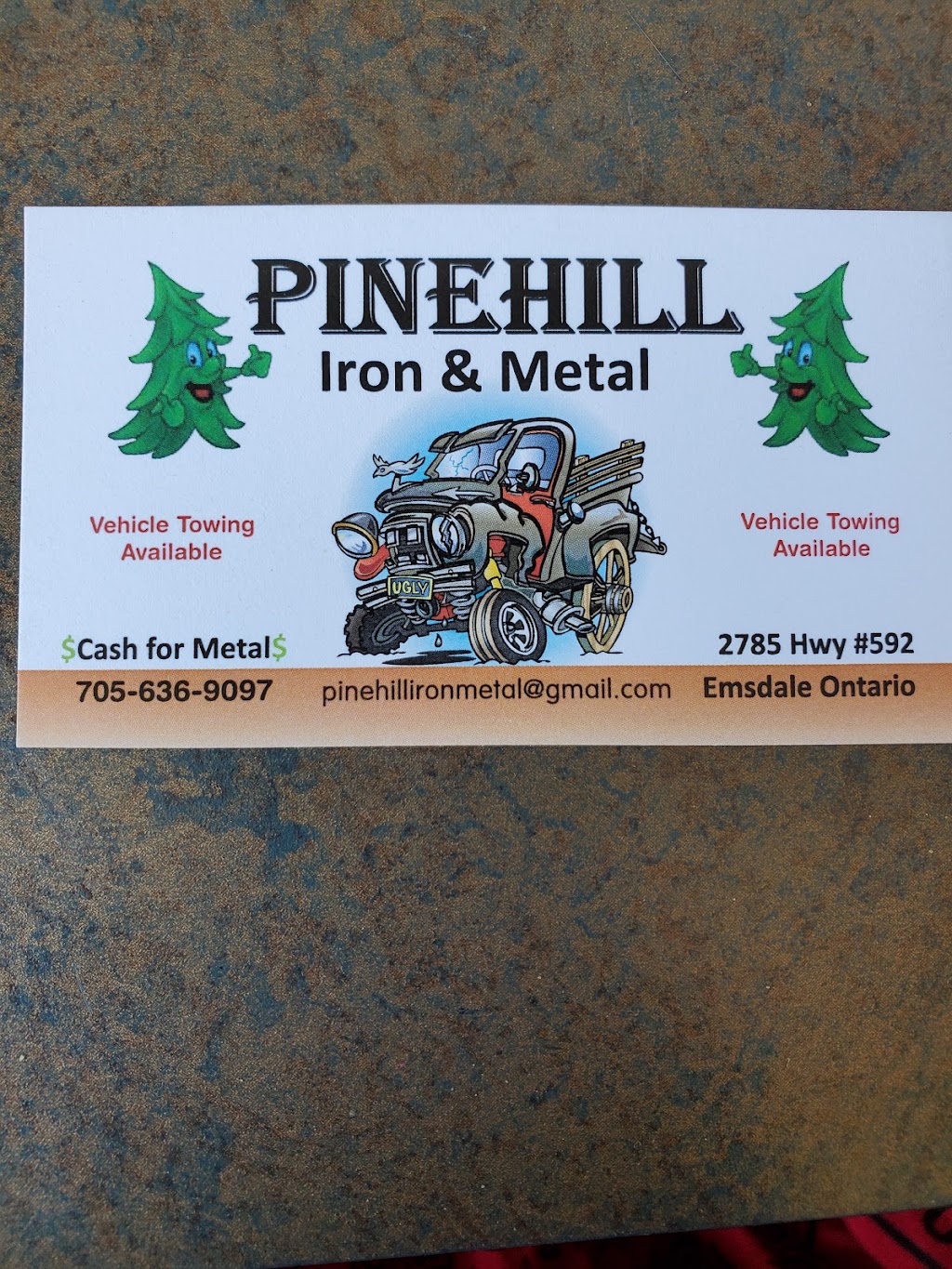 Pinehill Iron & Metal INC | 2785 Ontario 592, Emsdale, ON P0A 1J0, Canada | Phone: (705) 636-9097