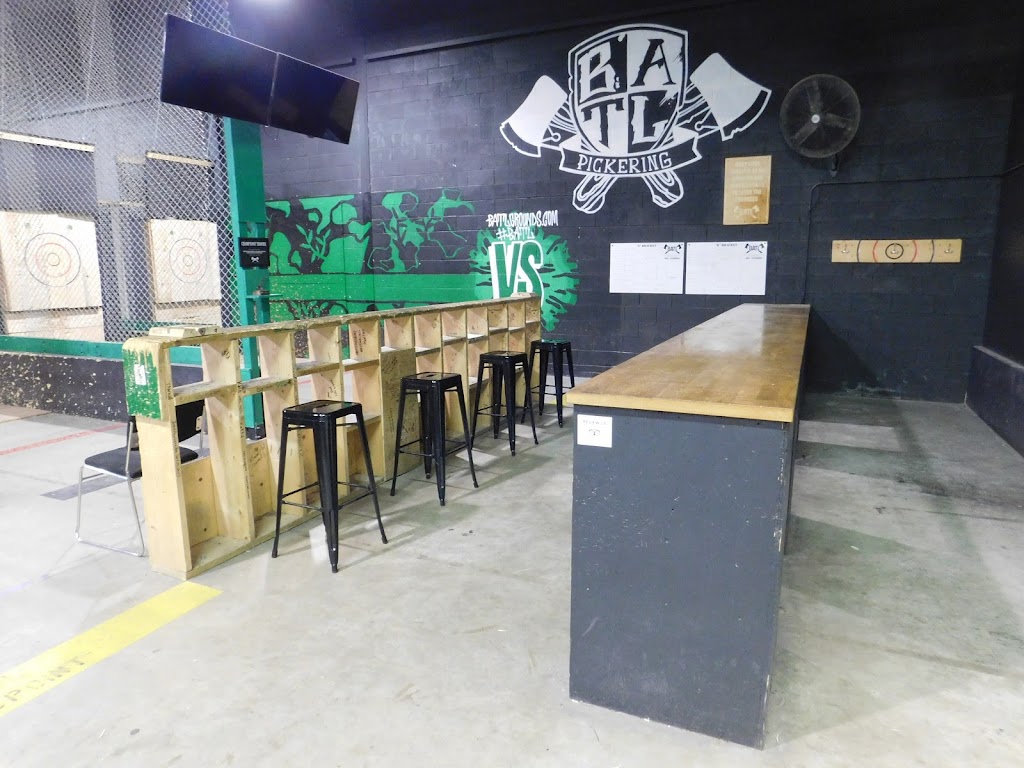 BATL Axe Throwing | 813 Brock Rd #11, Pickering, ON L1W 1Z8, Canada | Phone: (289) 315-1150