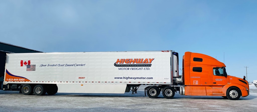 Highway Motor Freight Ltd | 136 Wheatfield Rd, Rosser - Old Kildonan, MB R3C 2E6, Canada | Phone: (833) 444-5004