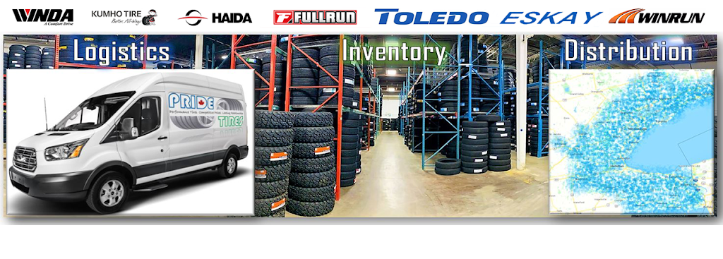 Pride Tires Inc. | 2463 Royal Windsor Dr Unit 4, Mississauga, ON L5J 1K9, Canada | Phone: (905) 362-8405
