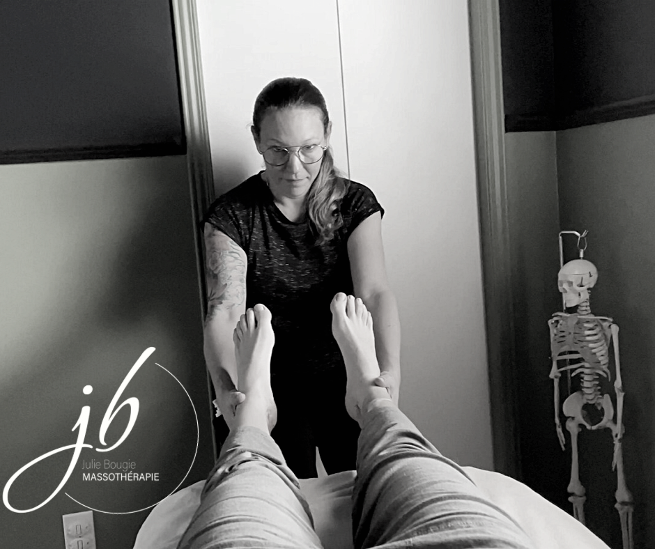Julie Bougie Massothérapie | 953 Rue Lévis, Mascouche, QC J7K 2Z5, Canada | Phone: (514) 712-2900