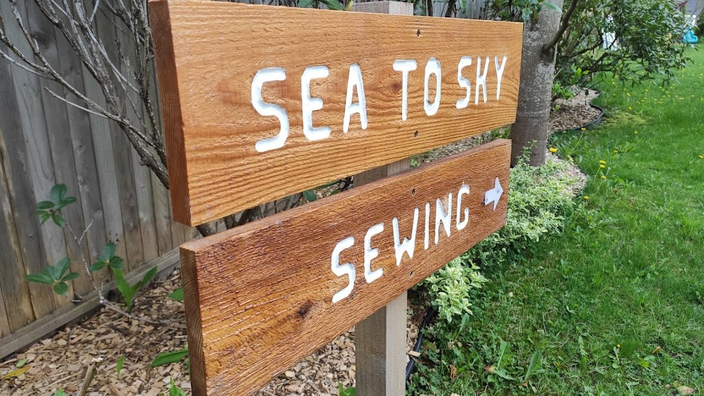 Sea to sky sewing | Back shed, 1010 Cypress Pl, Brackendale, BC V0N 1H0, Canada | Phone: (604) 849-2058