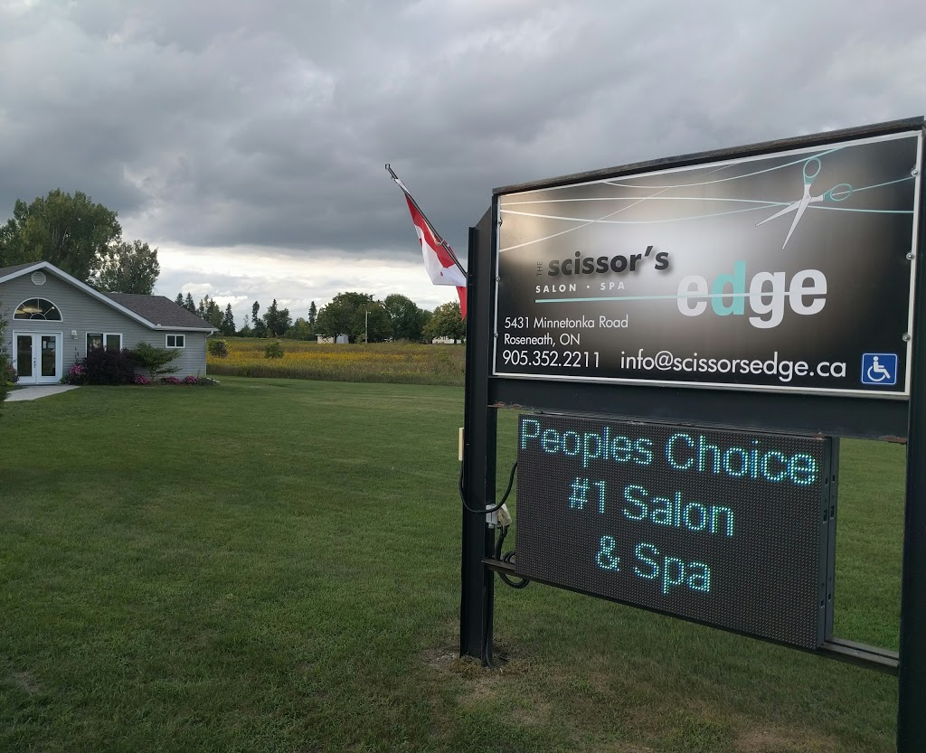 Scissors Edge | 5431 Minnetonka Rd, Roseneath, ON K0K 2X0, Canada | Phone: (905) 352-2211