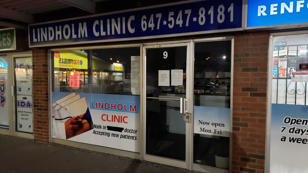 Lindholm Medical Centre | 460 Renforth Dr #9, Etobicoke, ON M9C 2N2, Canada | Phone: (647) 547-8181
