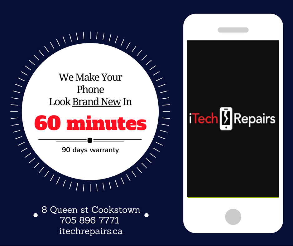 iTech Repairs | 8 Queen St #2, Cookstown, ON L0L 1L0, Canada | Phone: (705) 896-7771