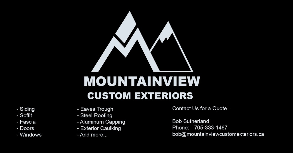 MountainView Custom Exteriors | 30 Lakeshore Rd, Wasaga Beach, ON L9Z 2K8, Canada | Phone: (705) 333-1467