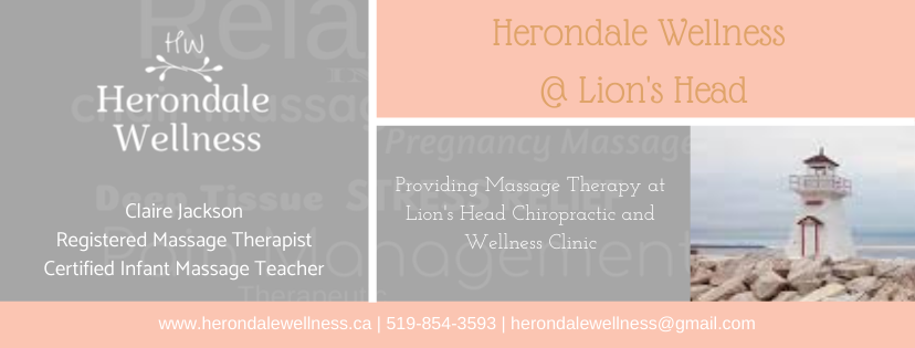 Herondale Wellness | point of interest | 2 Helen St, Lions Head, ON N0H 2A0, Canada | 5198543593 OR +1 519-854-3593