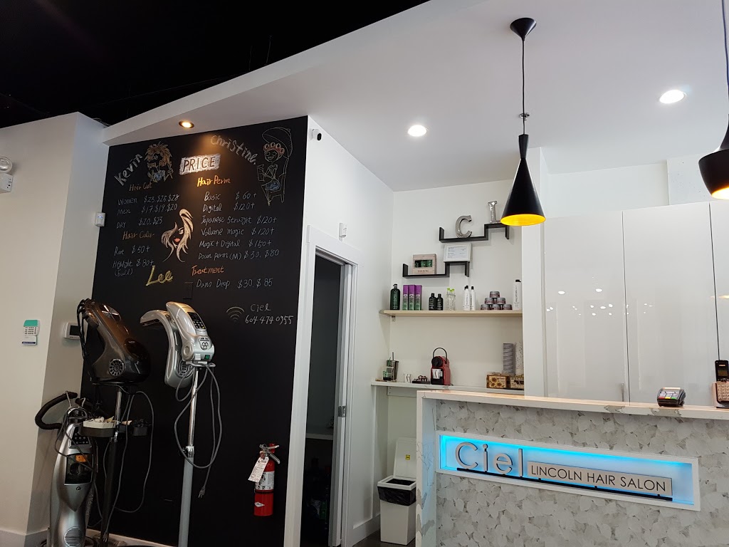 Ciel Lincoln Hair Salon | 104-3050 Lincoln Ave, Coquitlam, BC V3B 0M1, Canada | Phone: (604) 474-0955