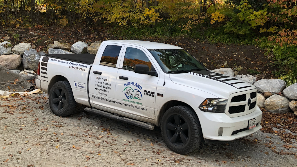 Highland Maintenance and Repair | 3296 Lavant Mill Rd, Lanark, ON K0G 1K0, Canada | Phone: (613) 259-2903
