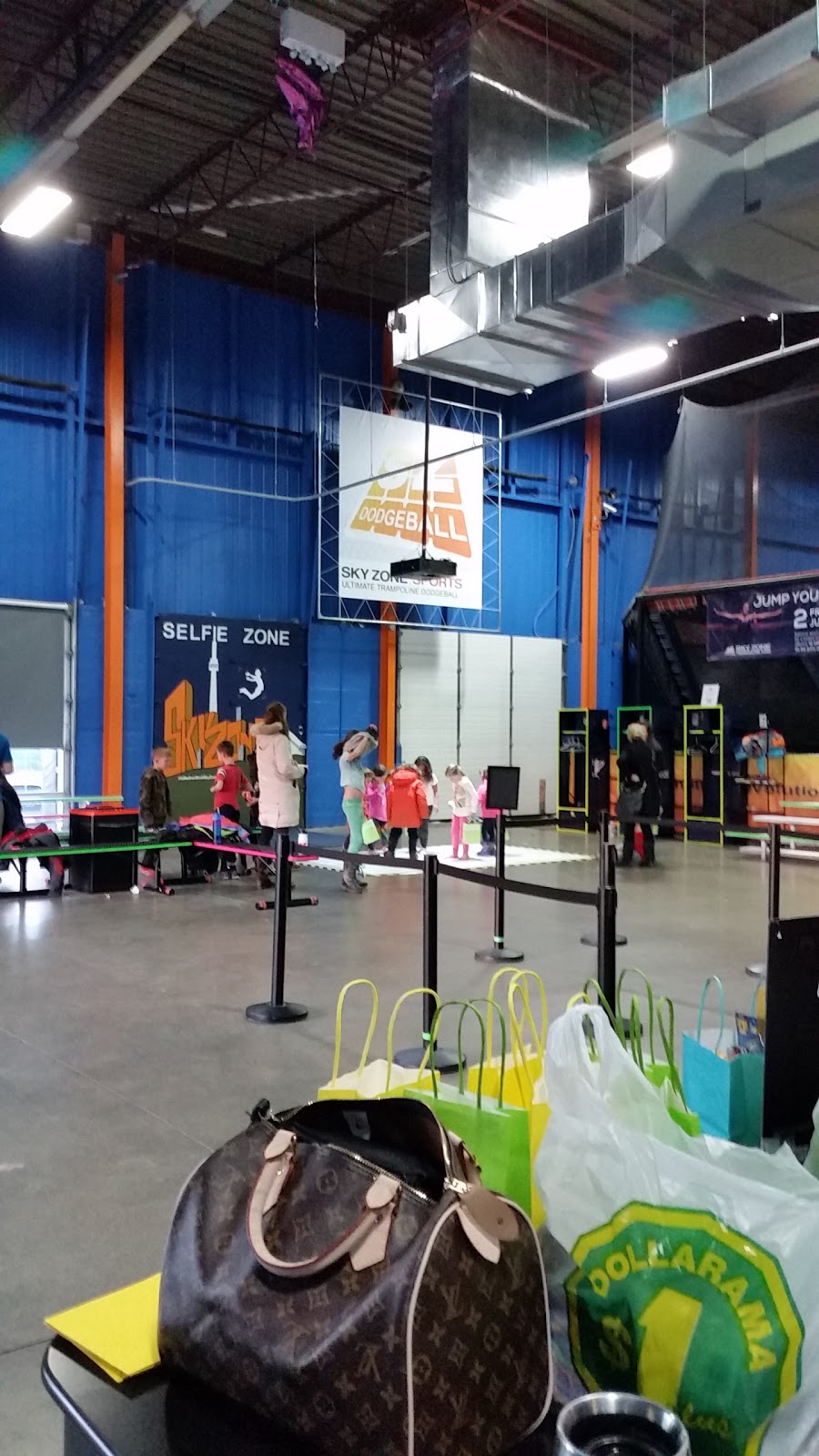 Sky Zone Trampoline Park | 45 Esandar Dr Unit 1A, Toronto, ON M4G 4C5, Canada | Phone: (416) 421-4567