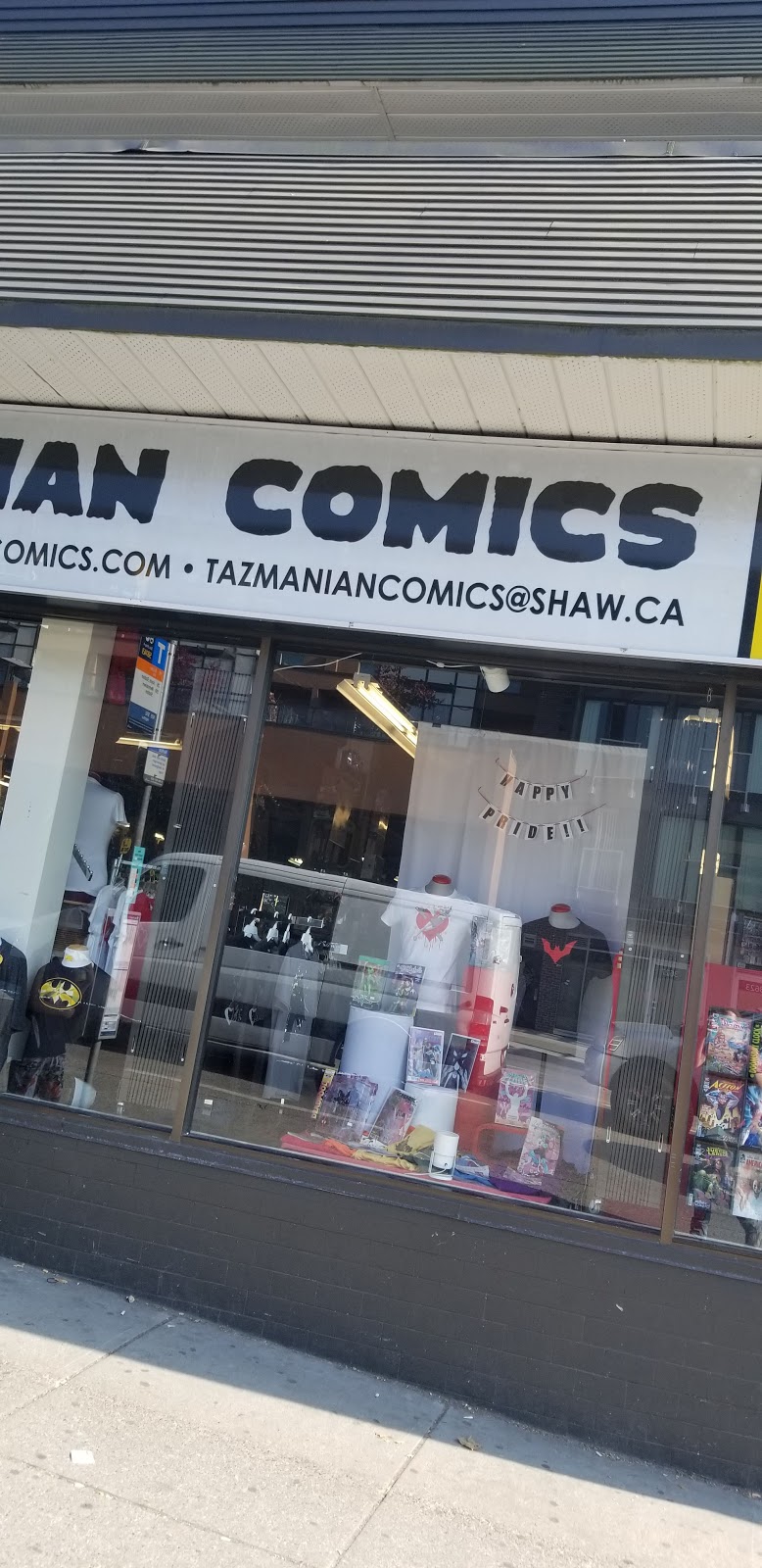 Tazmanian Comics | 3618 E Hastings St, Vancouver, BC V5K 2A9, Canada | Phone: (604) 298-6208