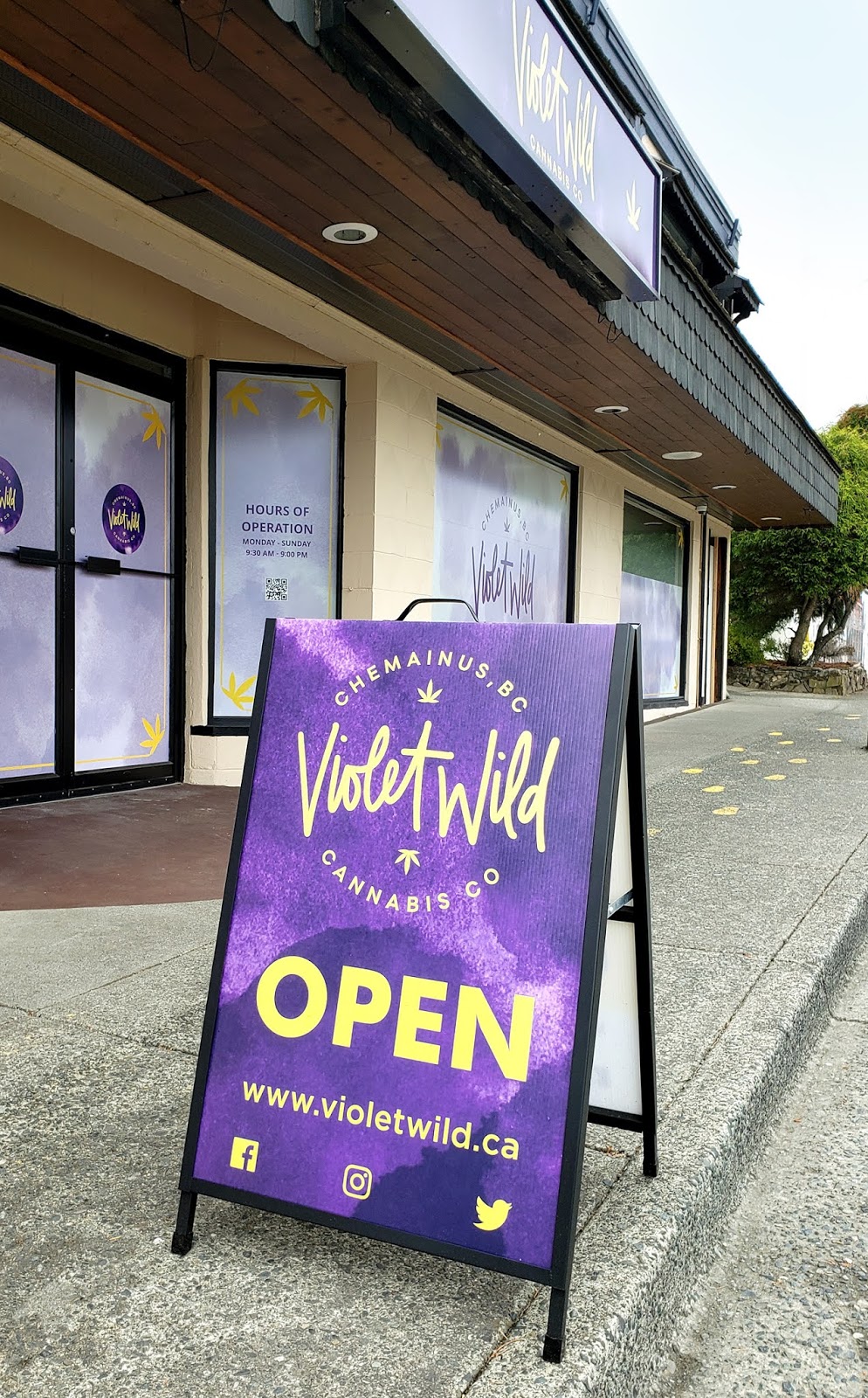 Violet Wild Cannabis Co | 9750 Chemainus Rd #1, Chemainus, BC V0R 1K0, Canada | Phone: (250) 324-1048