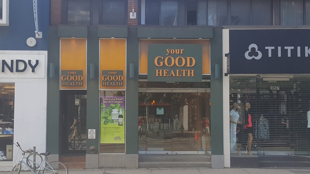 Your Good Health | 355 Queen St W, Toronto, ON M5V 2A4, Canada | Phone: (416) 977-8485