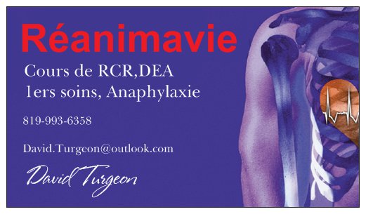 Réanimavie David Turgeon | 133 Rue Saint Frédéric, Windsor, QC J1S 1L6, Canada | Phone: (819) 993-6358