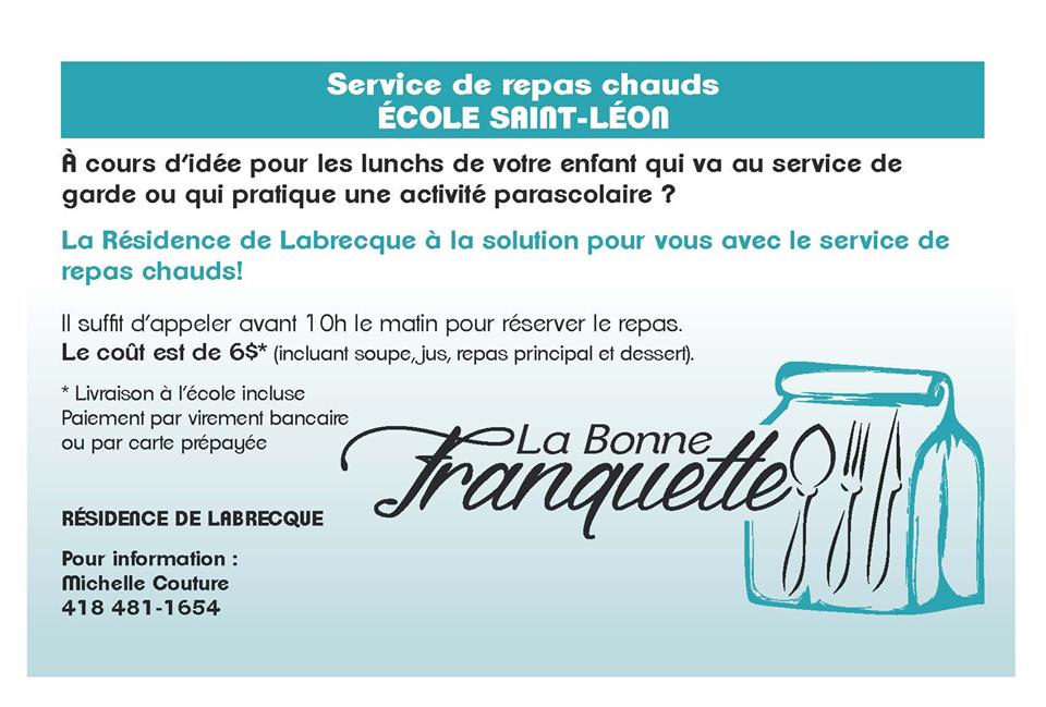 Residence De Labrecque | 1410 Rue Principale, Labrecque, QC G0W 2S0, Canada | Phone: (418) 481-1654