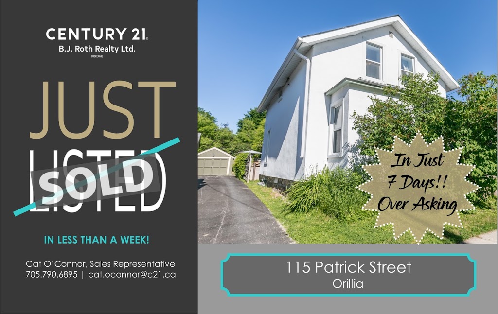Cat OConnor, Realtor Century 21, Orillia | West Street N, Orillia, ON L3V 5E3, Canada | Phone: (705) 790-6895