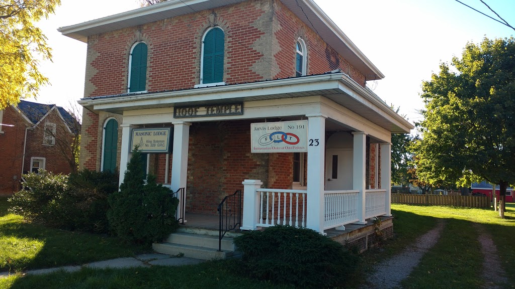 Masonic Lodge King Solomon No. 329 G.R.C. | 23 Talbot St E, Jarvis, ON N0A 1J0, Canada