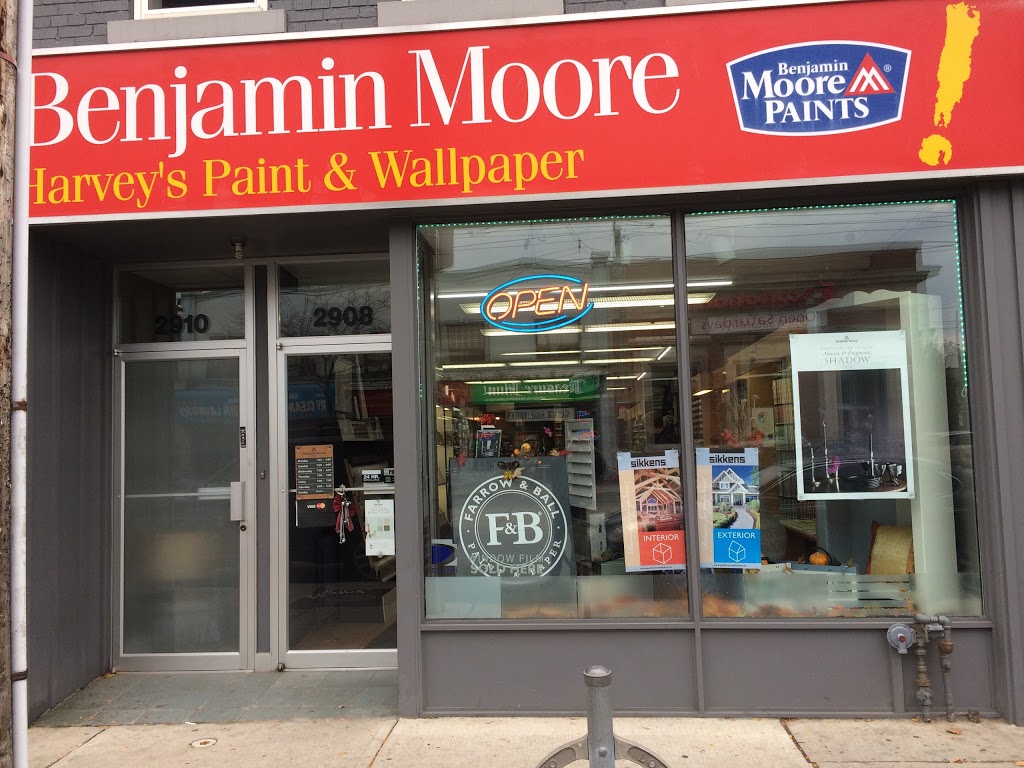 Harveys Paint & Wallpaper | 2908 Lake Shore Blvd W, Etobicoke, ON M8V 1J4, Canada | Phone: (416) 259-2961