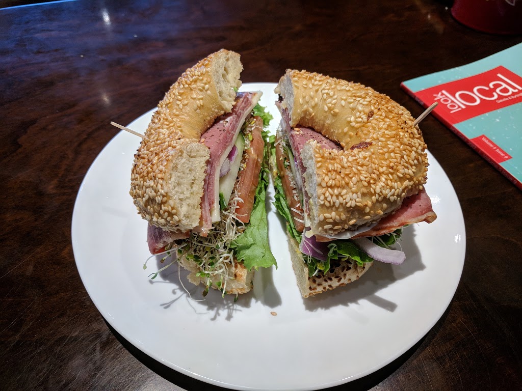 JC Hot Bagels - Cafe | 3011 New St, Burlington, ON L7R 1K3, Canada | Phone: (905) 631-6258