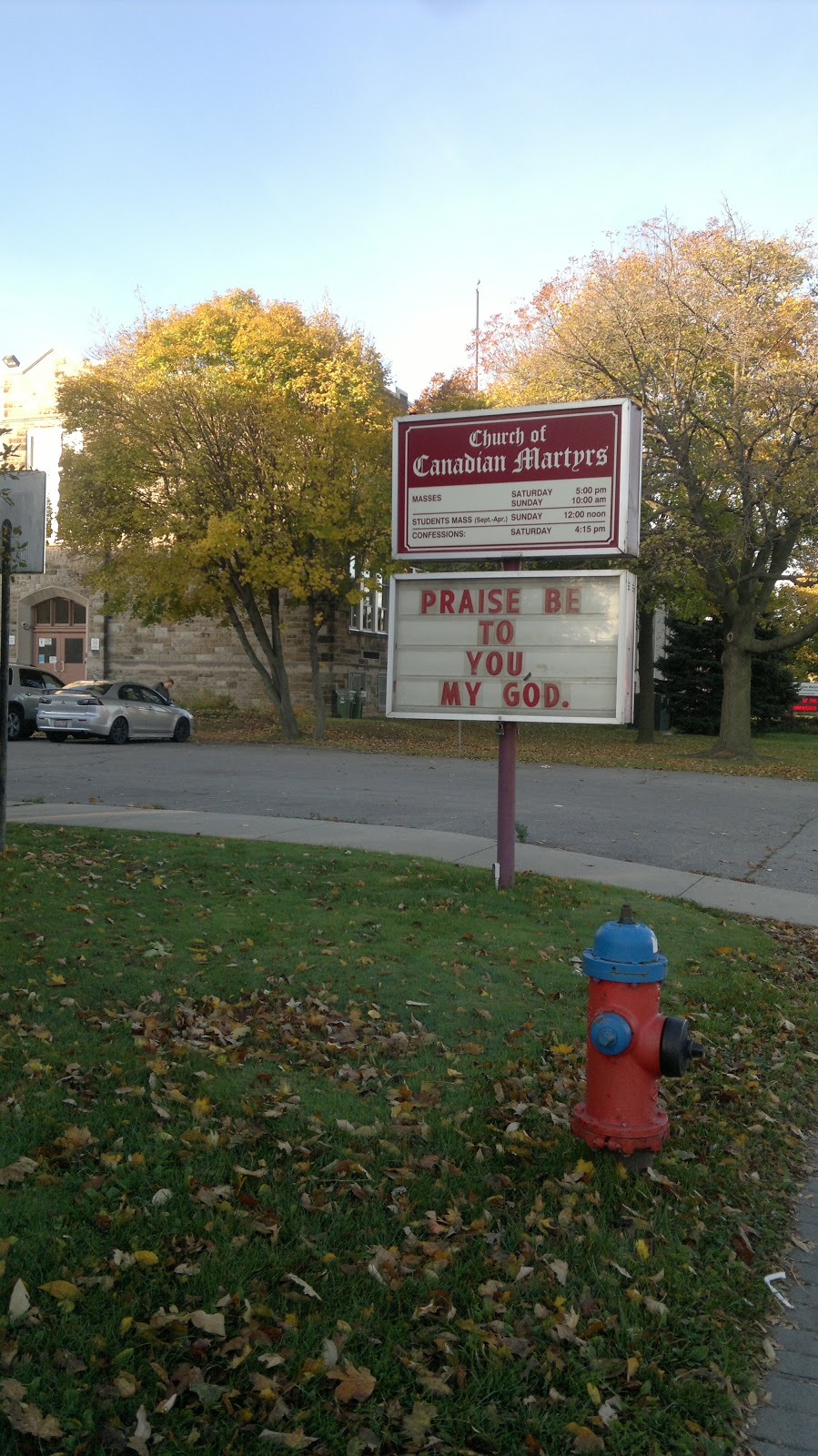 Canadian Martyrs Roman Catholic Church | 38 Emerson St, Hamilton, ON L8S 2X3, Canada | Phone: (905) 528-4632