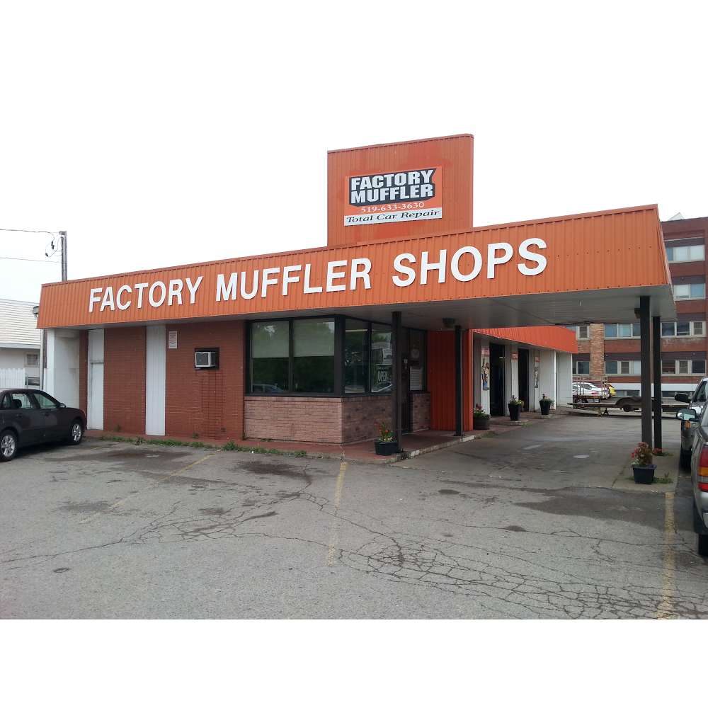 Factory Muffler | 210 Talbot St, St Thomas, ON N5P 1A9, Canada | Phone: (519) 633-3630