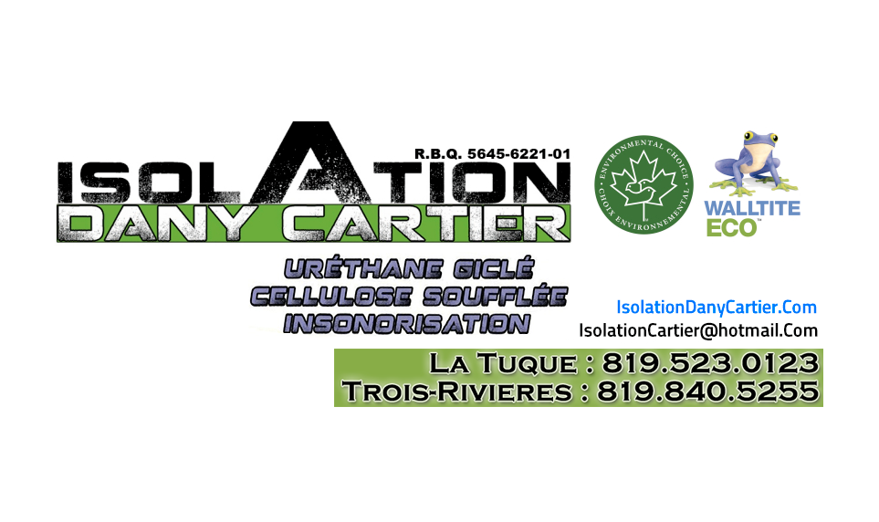 Isolation Dany Cartier | 8635 boul Saint-Jean, Trois-Rivières, QC G9A 5E1, Canada | Phone: (819) 840-5255