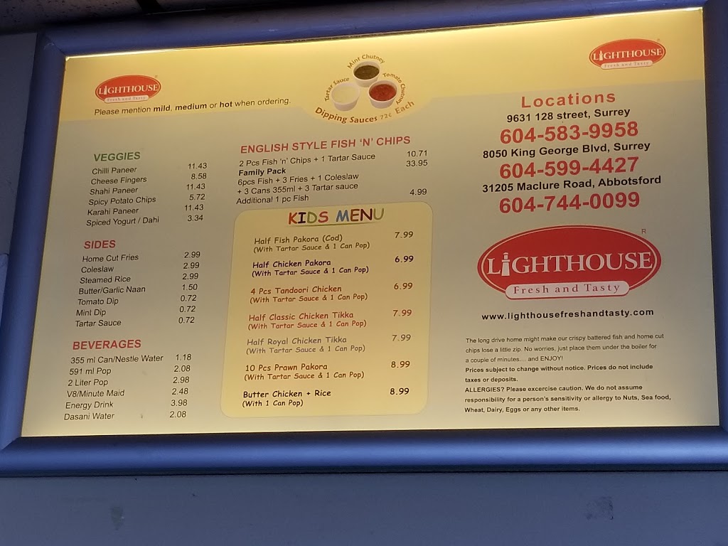 Lighthouse Fresh & Tasty | 9631 128 St, Surrey, BC V3T 2X8, Canada | Phone: (604) 583-9958
