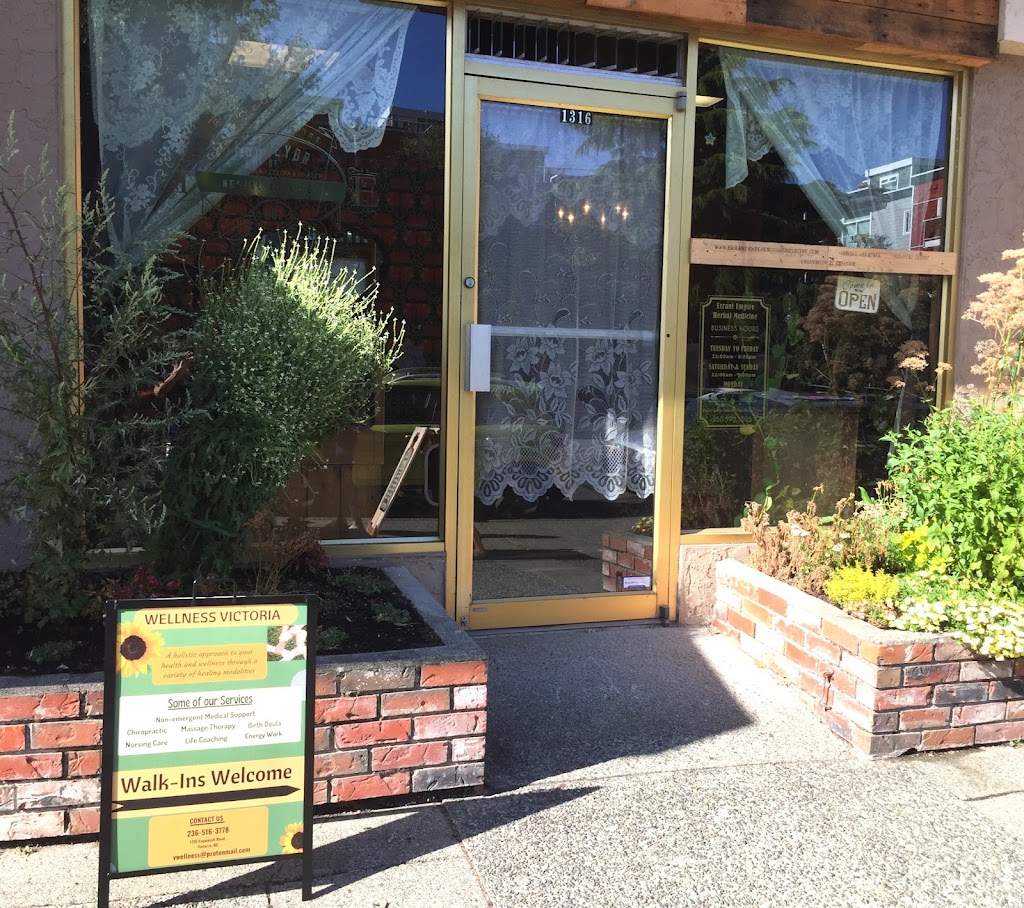 Wellness Victoria | 1316 Esquimalt Rd, Victoria, BC V9A 3P6, Canada | Phone: (236) 516-3778
